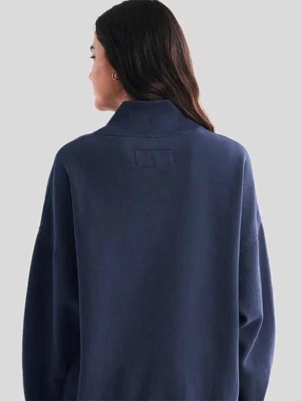 Abercrombie Patriots Mock Neck Sweatshirt
