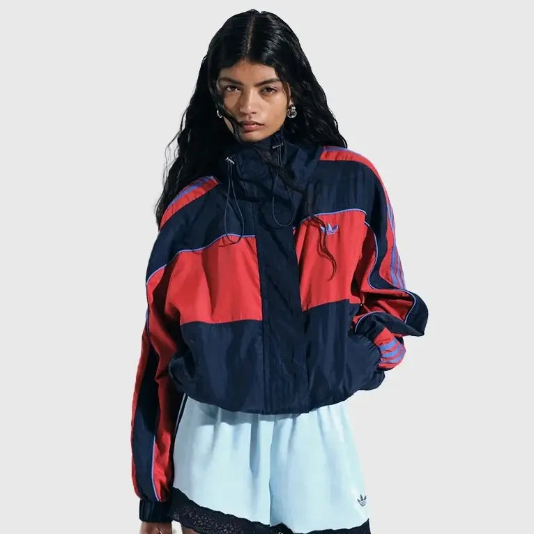 Adidas x ASOS Oversized Navy Track Jacket