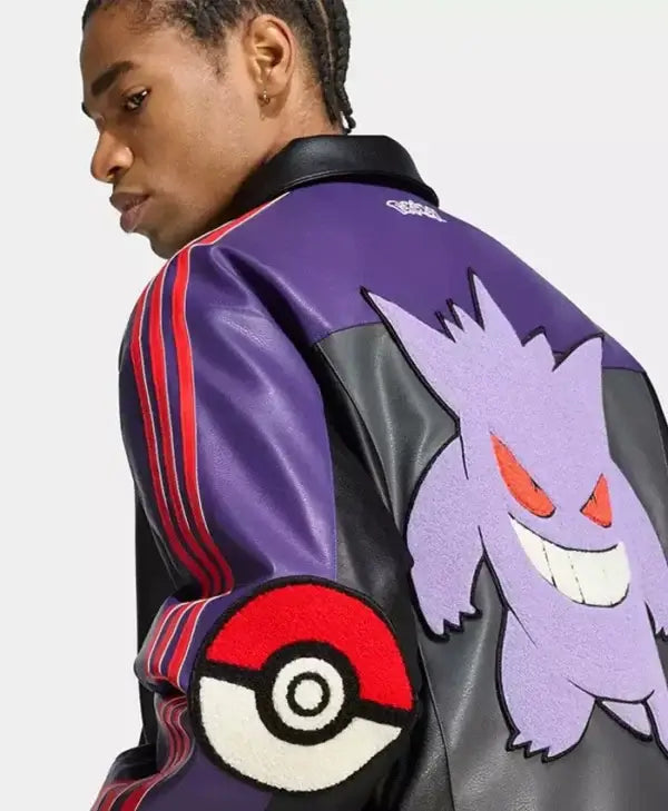 Adidas x Pokémon Gengar 8 Ball Jacket For Men & Women