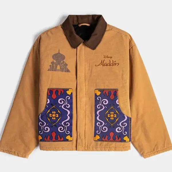 Aladdin Disney Genie By Shoe Palace Work Jacket