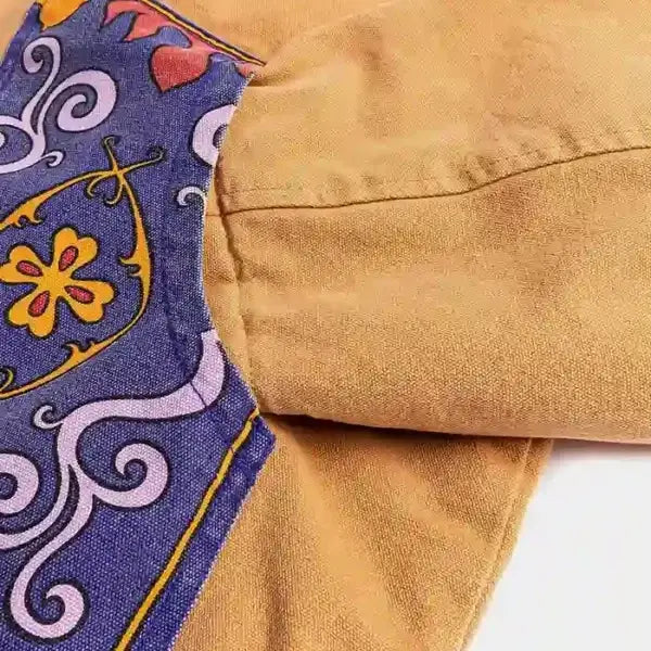 Aladdin Disney Genie By Shoe Palace Work Jacket Brown And Blue