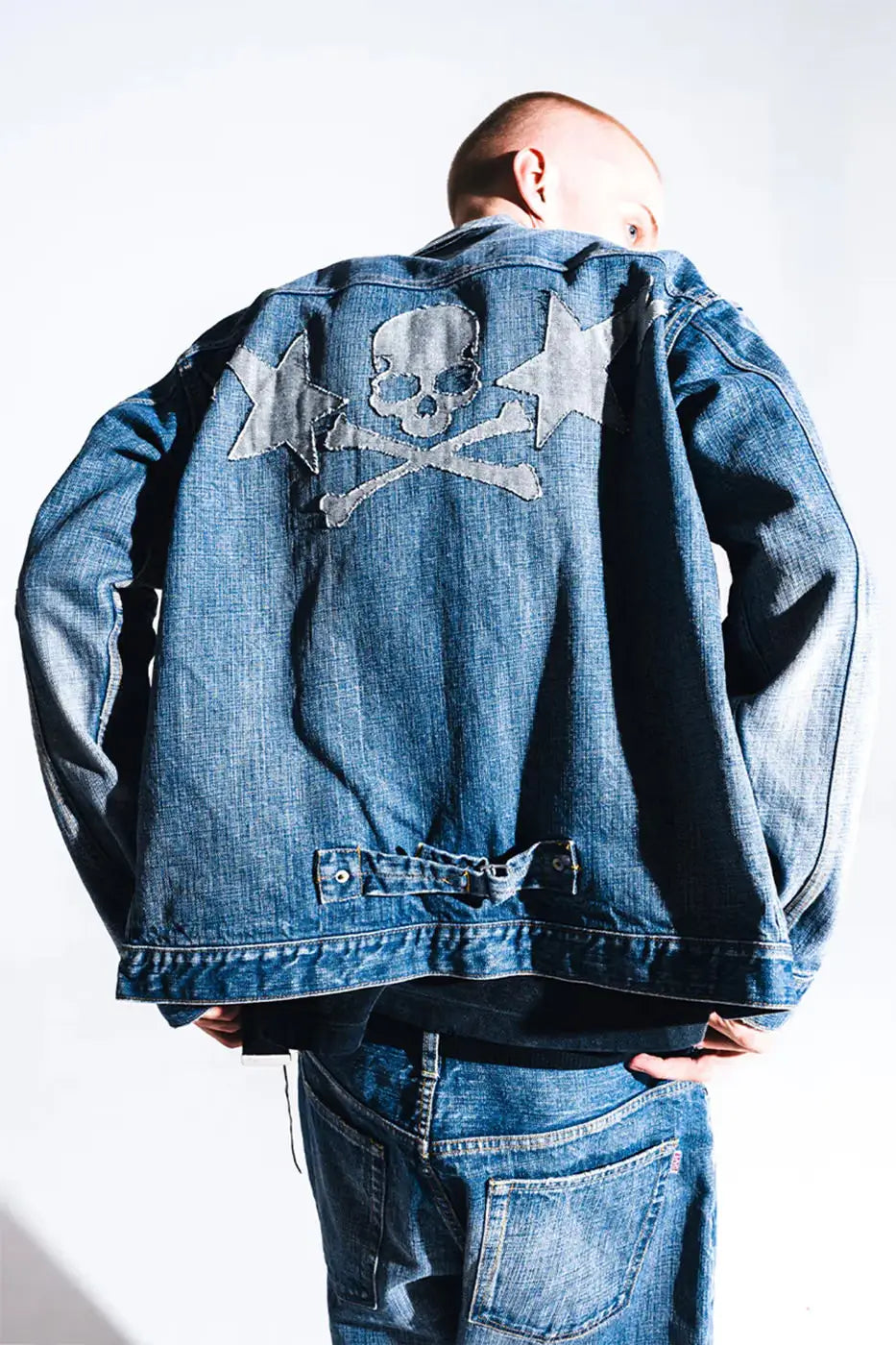 Bape x Mastermind Denim Blue Jacket