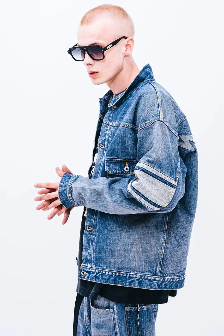 Bape x Mastermind Japan Denim Blue Jacket