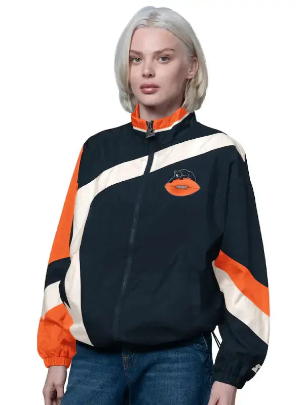 Bears Starter Chicago 1st Quarter Windbreaker Jacket