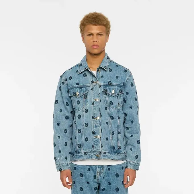 Billionaire Boys Club x New York Yankees Denim Trucker Jacket