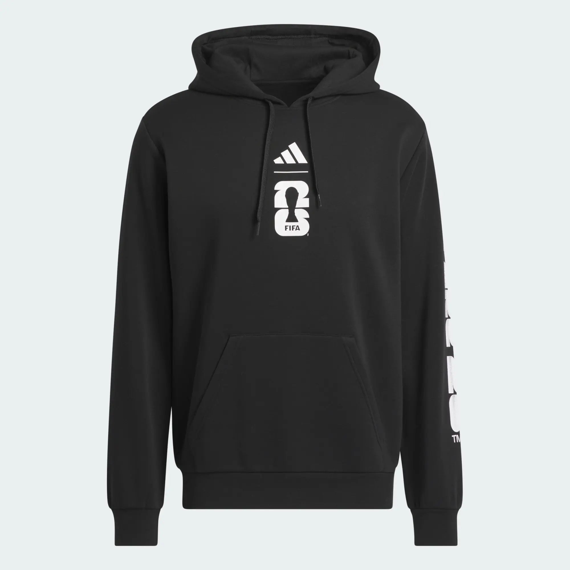 Black Adidas World Cup 2026 Match Ball Graphic Hoodie