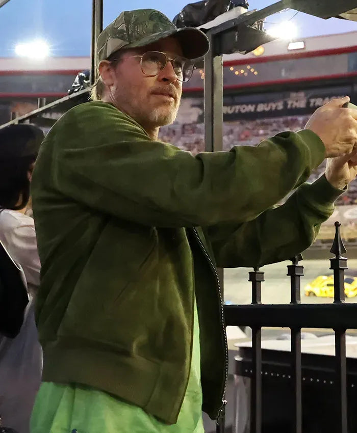 Brad Pitt NASCAR Cup Series 2026 Cotton Jacket