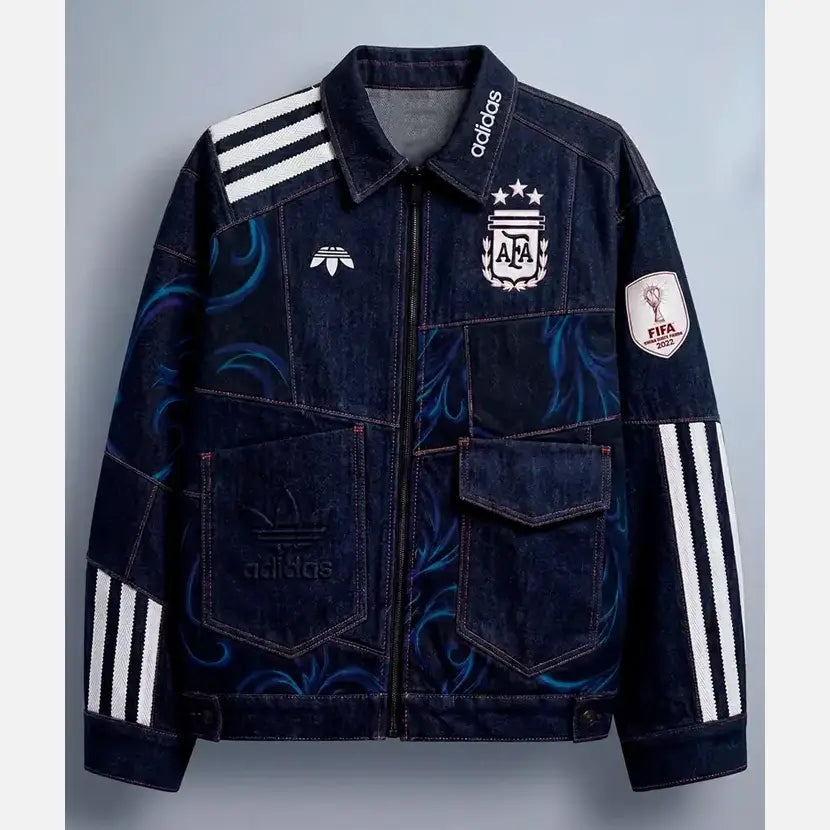 Buy Adidas Argentina World Cup Denim Jacket