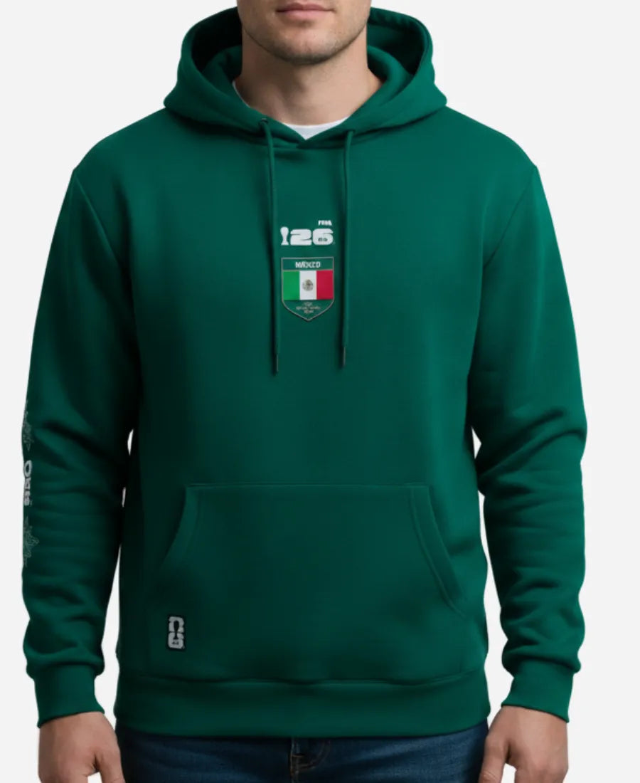 Buy FIFA World Cup 2026 Green Mexico Travel Windbreaker Jacket