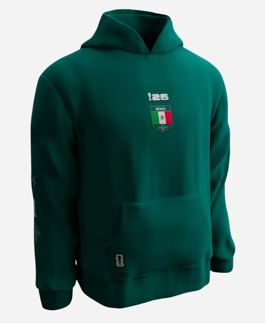 Buy FIFA World Cup 2026 Green Mexico Travel Windbreaker Jacket