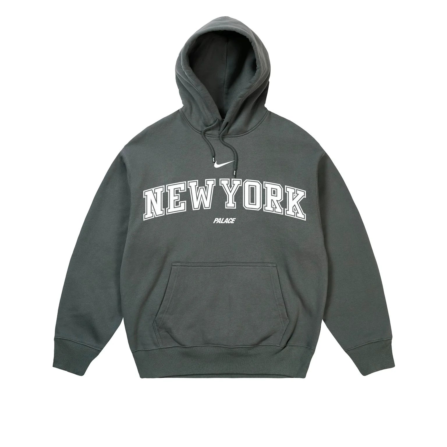 Buy Palace Nike New York Grey Hoodie