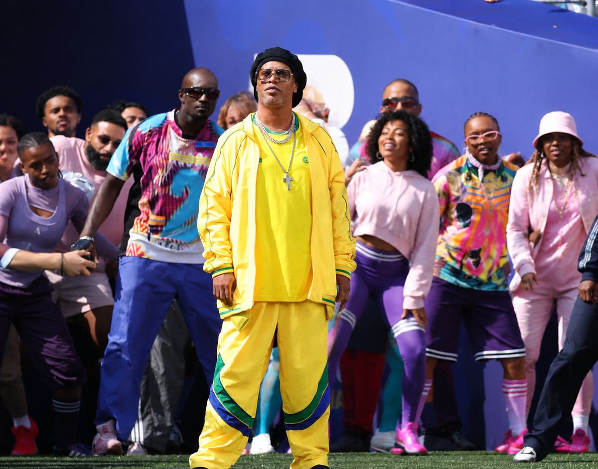 Buy Ronaldinho FIFA World Cup Final 2026 Brazil Yellow Tracksuit Jacket