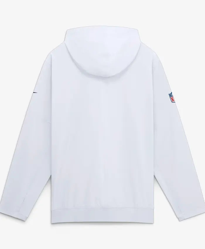 Cincinnati Bengals Sideline Anorak White Jacket
