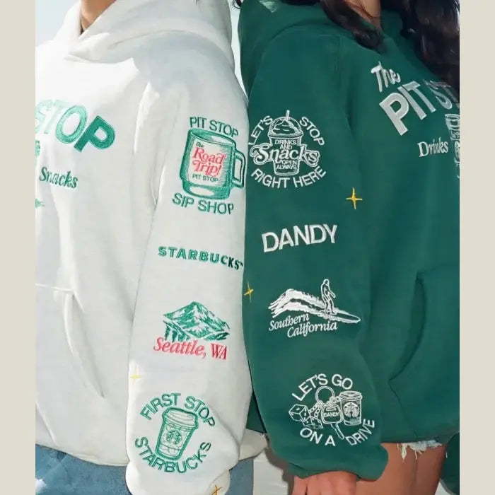 Dandy Starbucks Grey | Green Hoodie For Men & Women