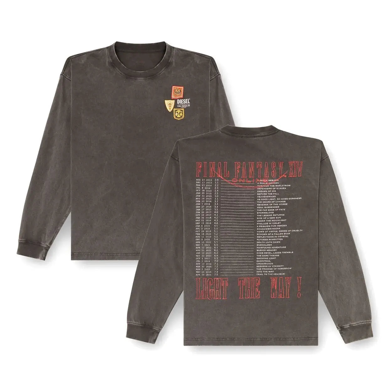 Diesel x Final Fantasy XIV Eorzea Three Nations Shirt
