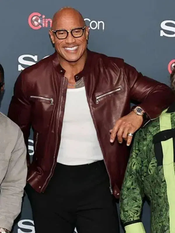Dwayne Johnson Jumanji Open World Photocall Jacket