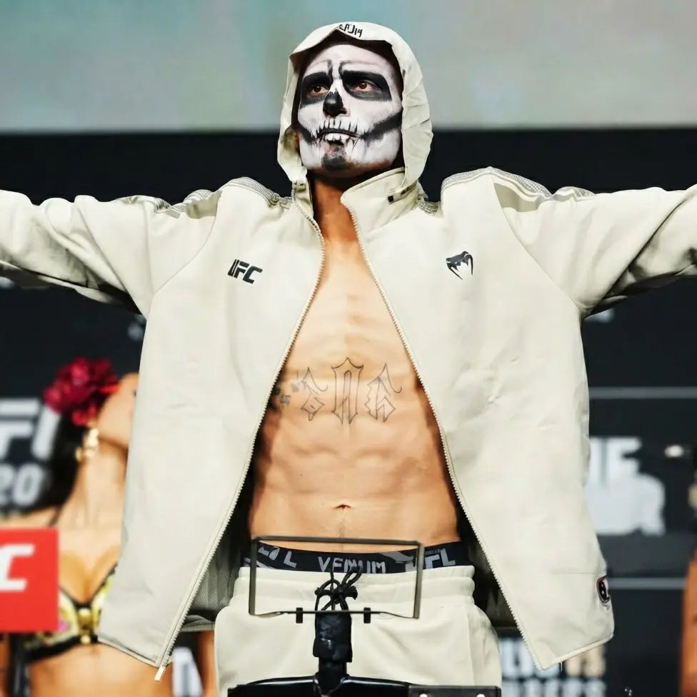 Edgar Chairez UFC Weight In 2026  Hooded Jacket