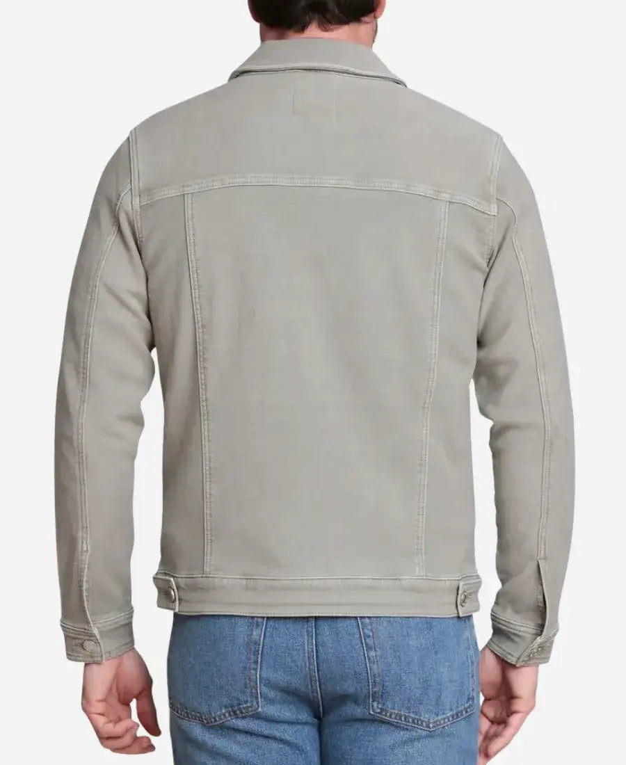 GTA VI Jason Duval Grey Denim Jacket