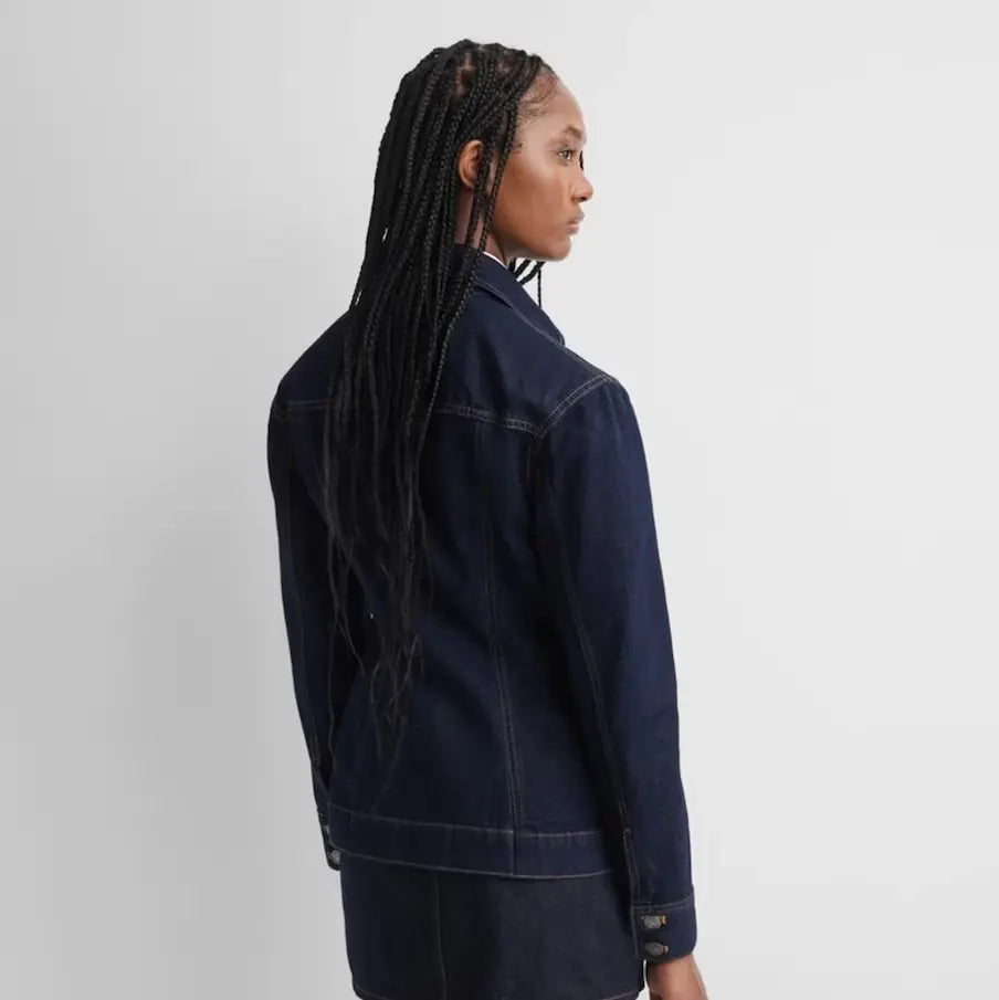 Gap x A.P.C. Dark Structured Denim Jacket