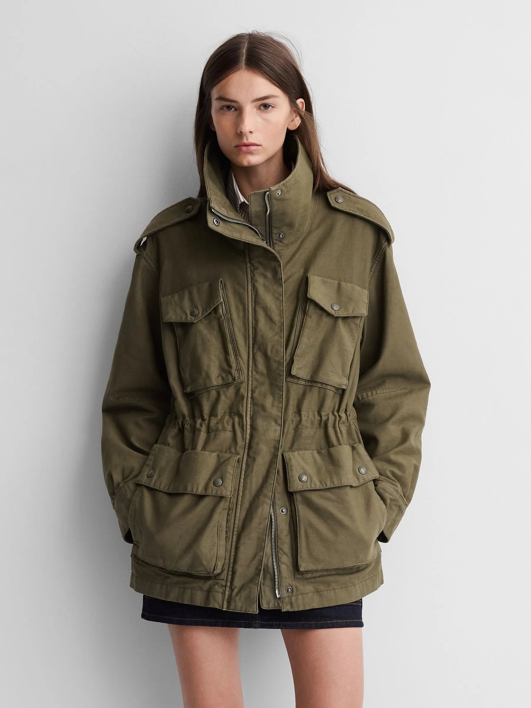 Gap x A.P.C Green Utility Jacket