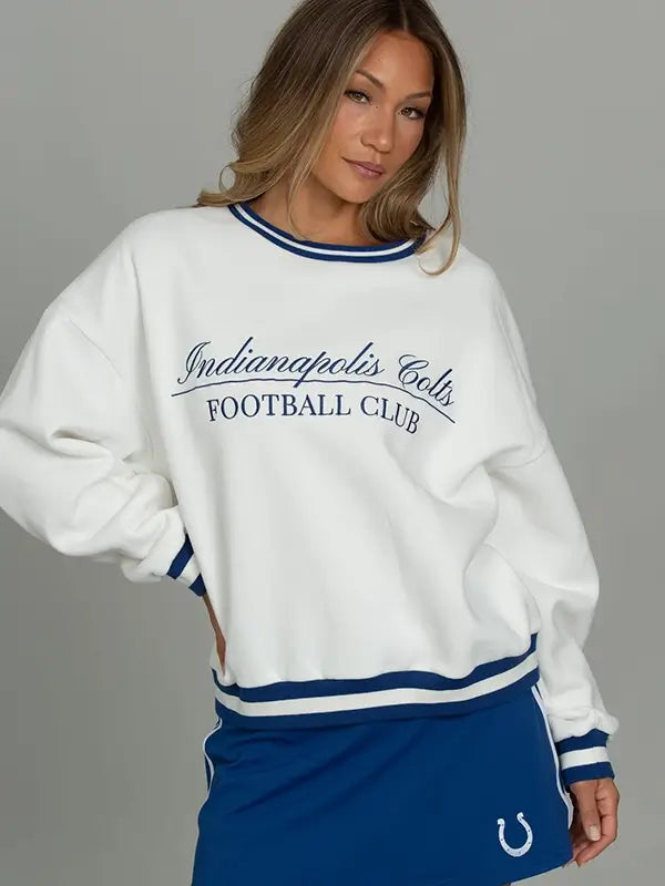 Gold Hinge 2026 Indianapolis Colts Football Club Sweatshirt