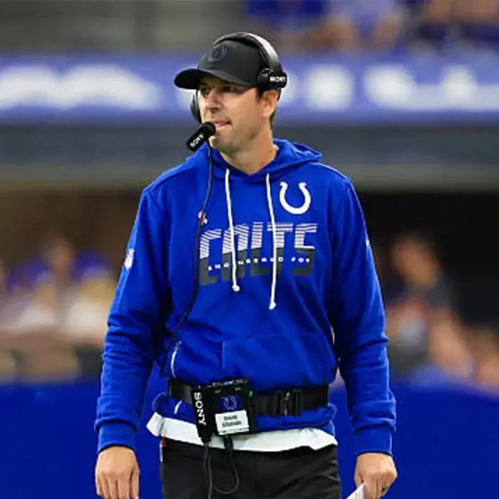 Indianapolis Colts Sideline Shane Steichen 2026 Hoodie For Men & Women