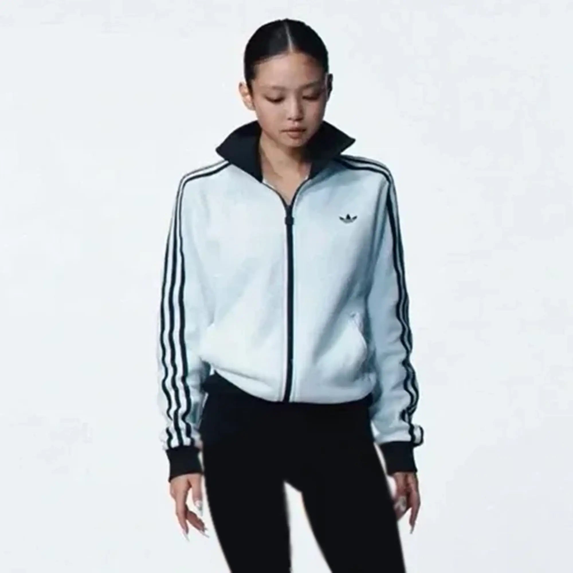 Jennie x Adidas 2026 White Track Jacket