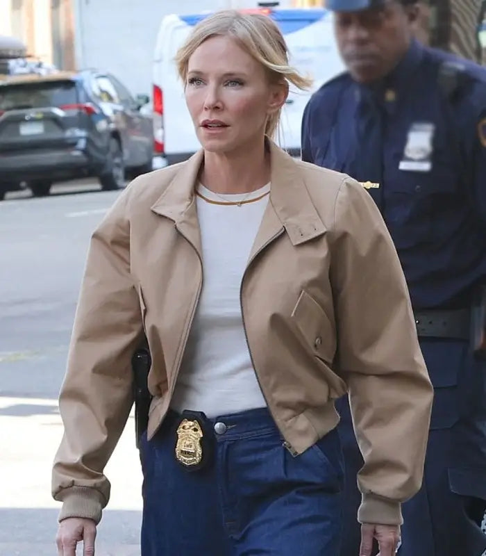 Kelli Giddish Law and Order SVU S27 Bomber Jacket