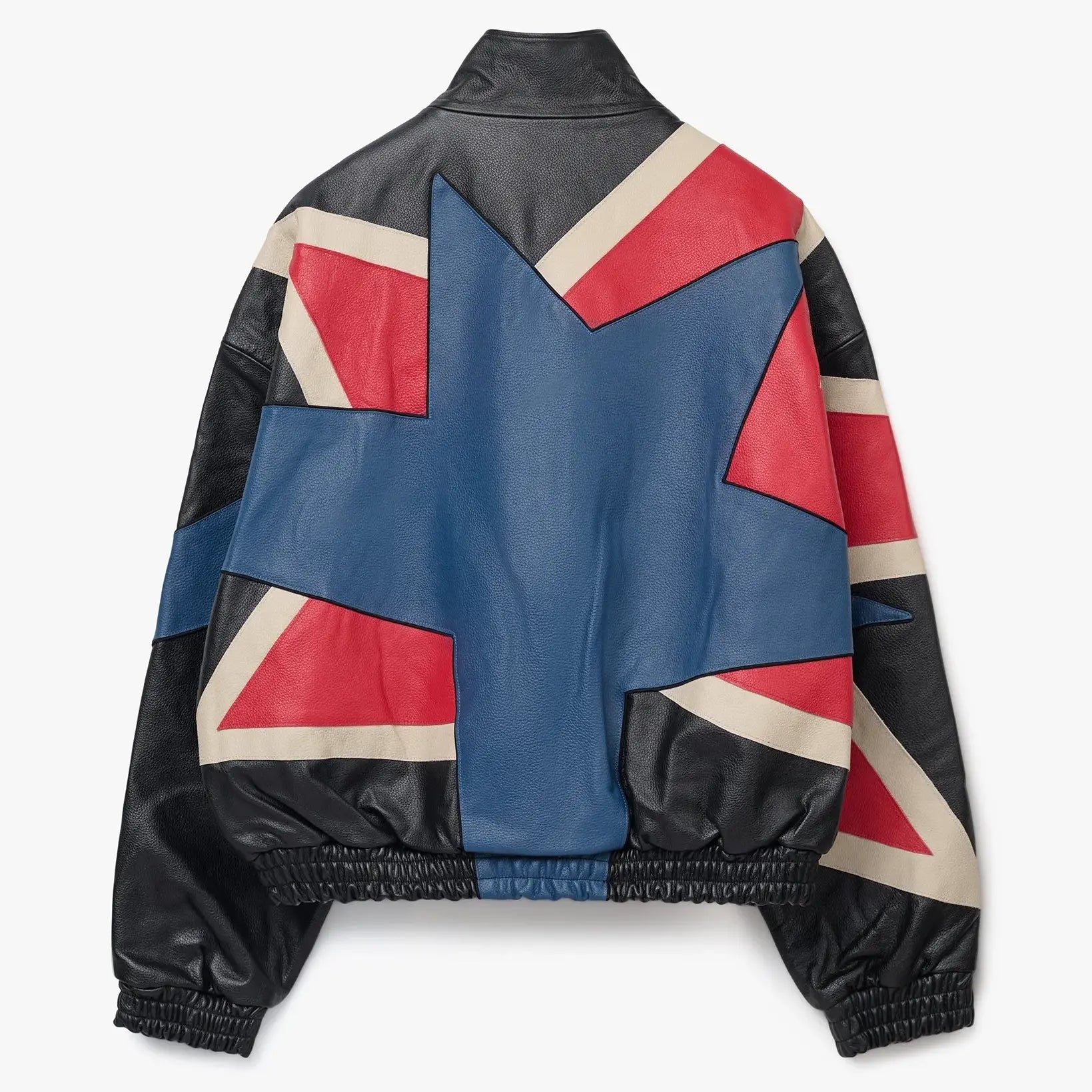 LEATHER MVP BOMBER JACKET

