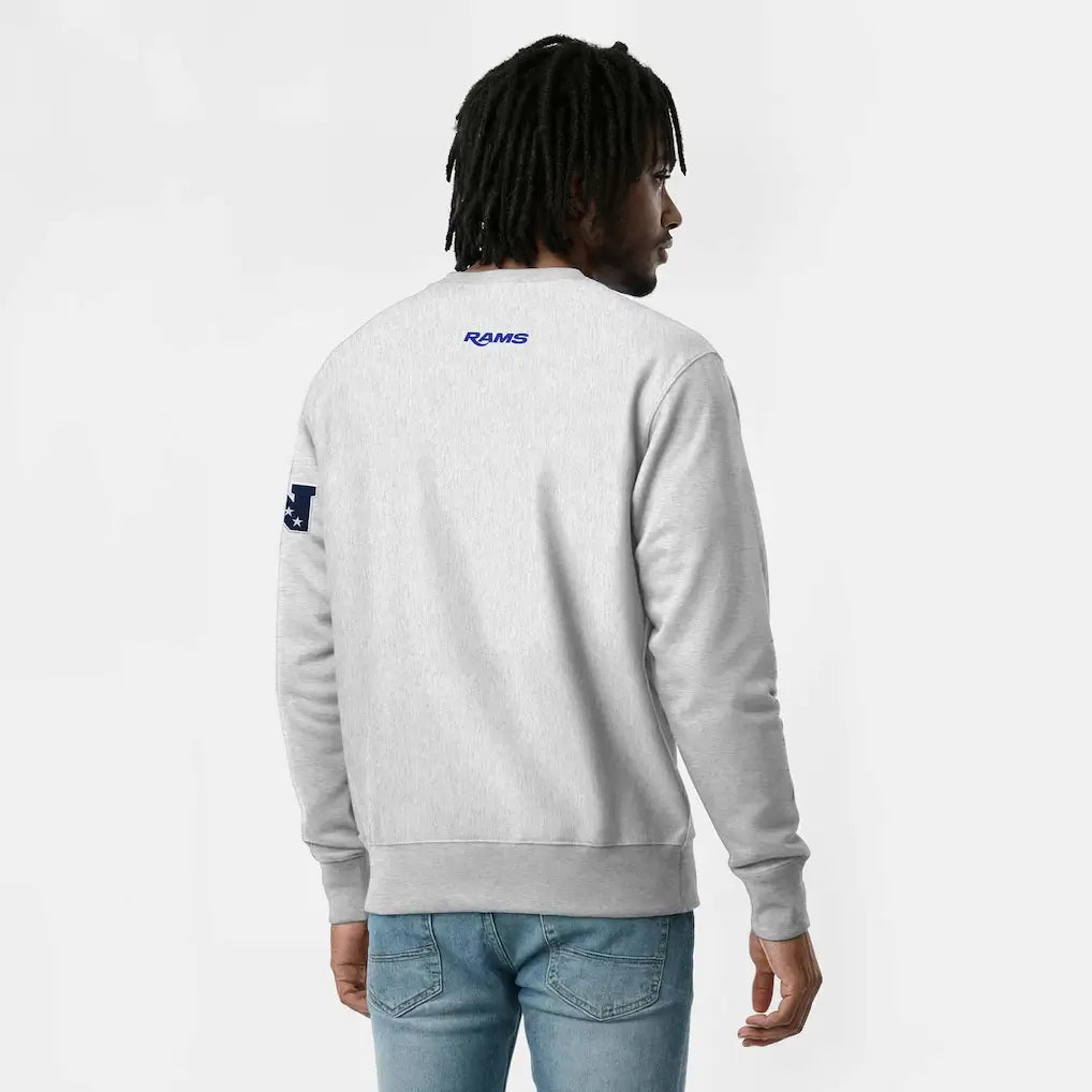 Los Angeles Rams Disney x Champion Sulley Grey Sweatshirt