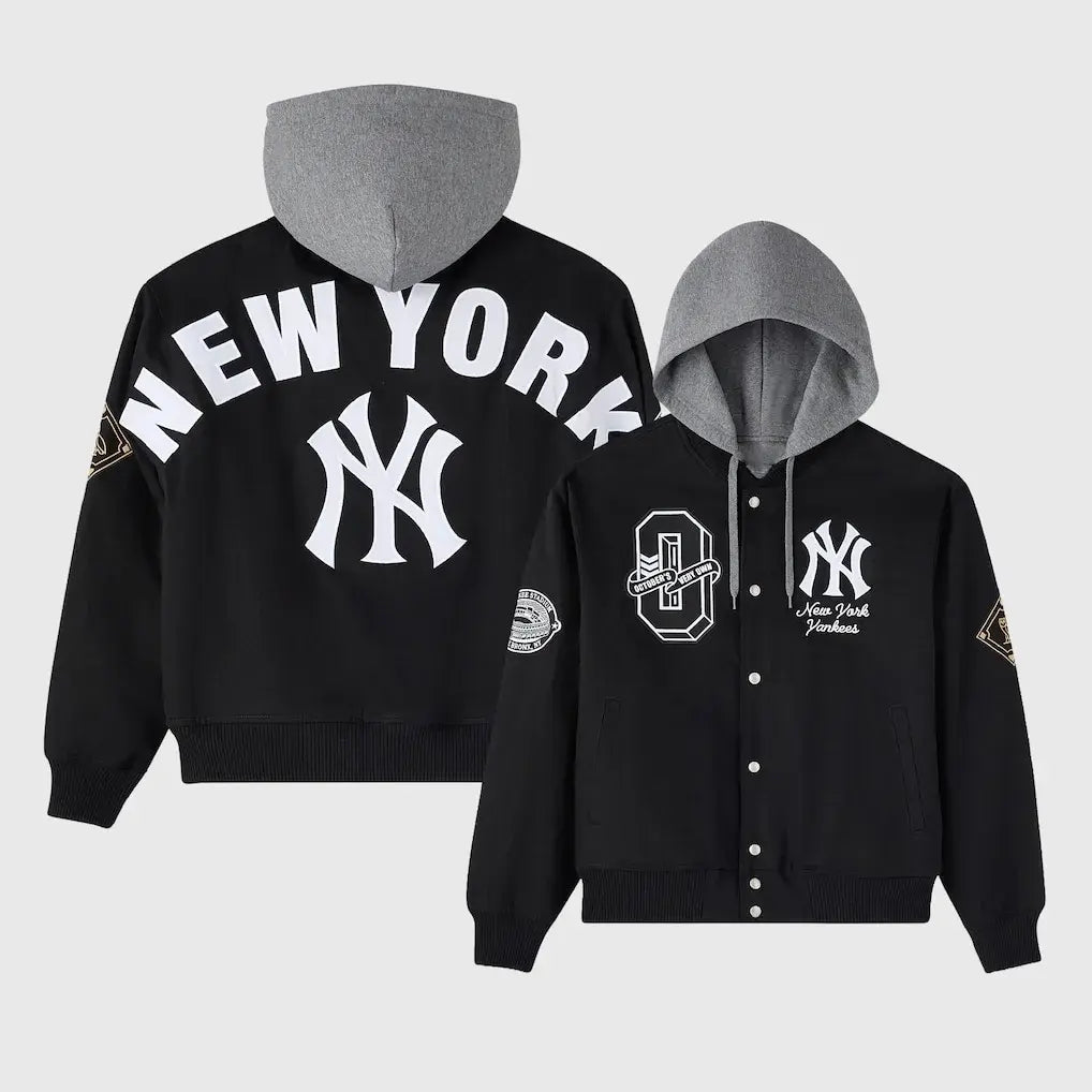 Men's New York Yankees OVO x MLB Black Insulated  Jacket