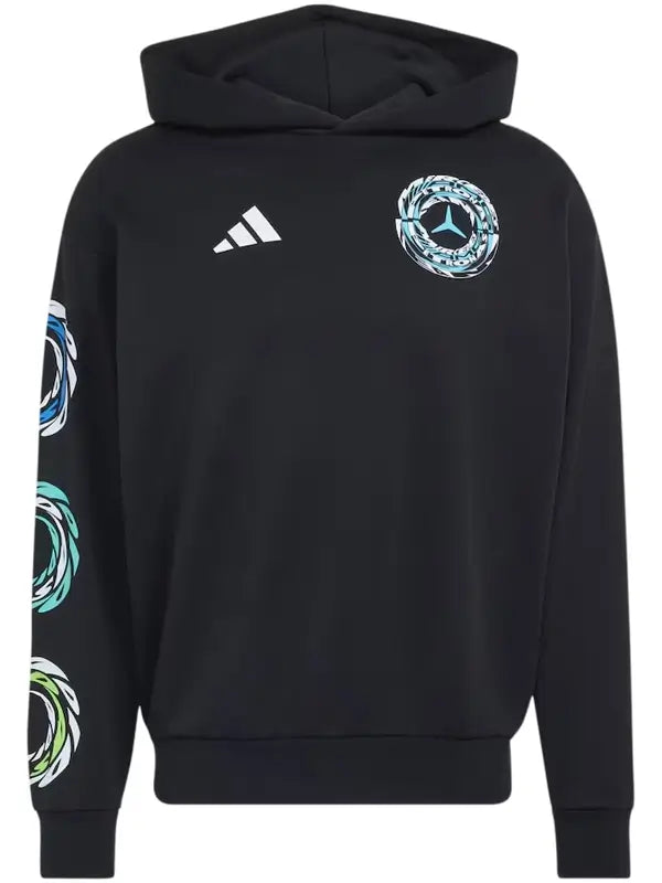 Mercedes AMG Petronas Adidas F1 Lights On Hoodie