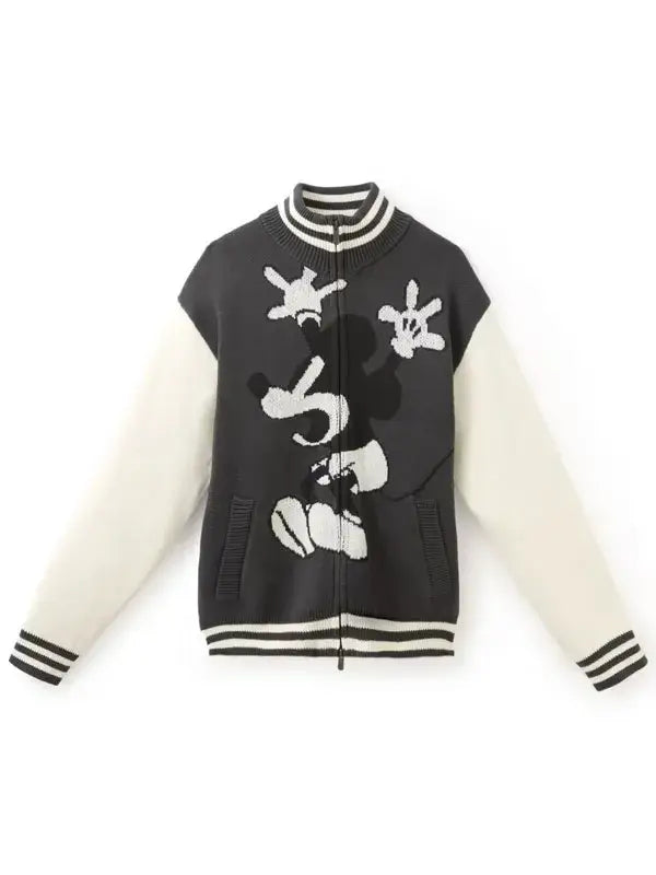 Mickey Mouse Disney Halloween  Varsity Jacket