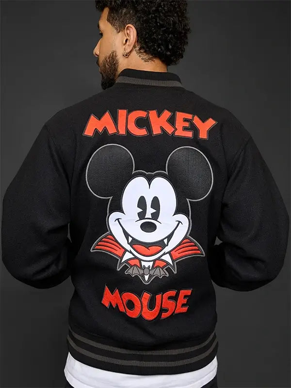 Mickey Mouse Vampire Black Jacket