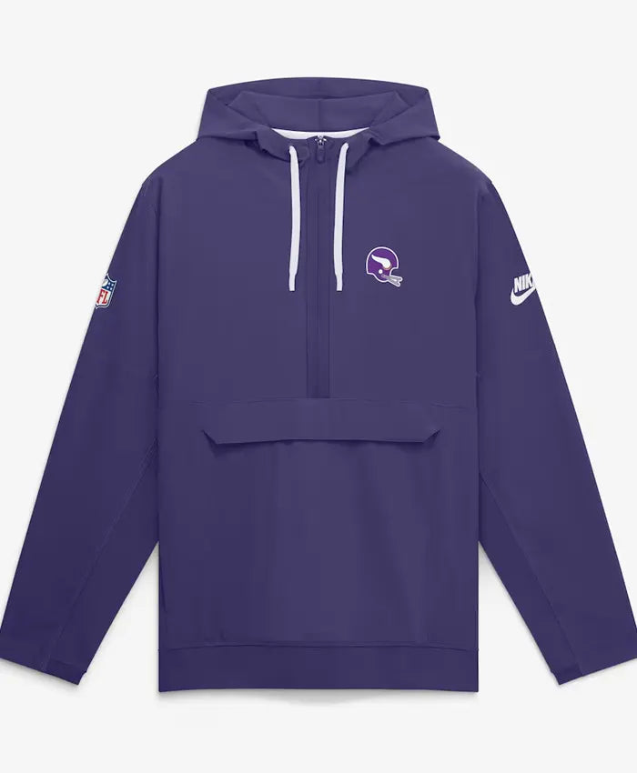 Minnesota Vikings Nike Sideline Purple Anorak Jacket