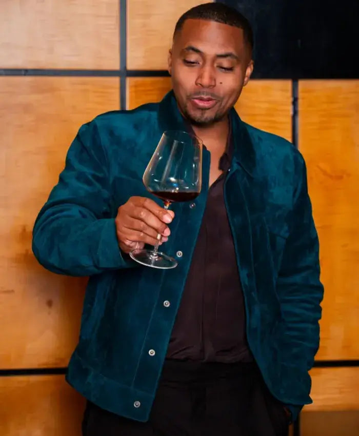 Nasir Jones 53rd Birthday Suede  Jacket For Men & Women