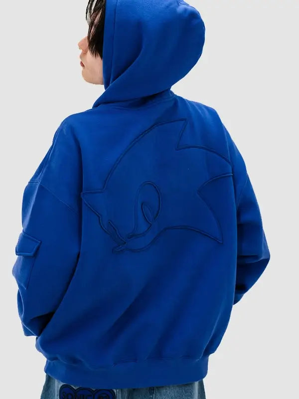 Neptun X Sonic Blue Hoodie For Men & Women