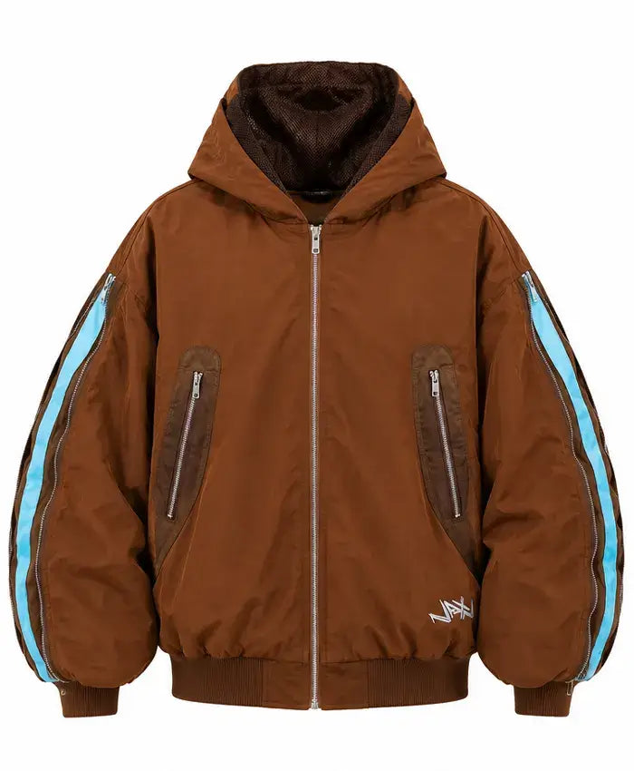 Neptun x Avatar Brown Bomber Jacket
