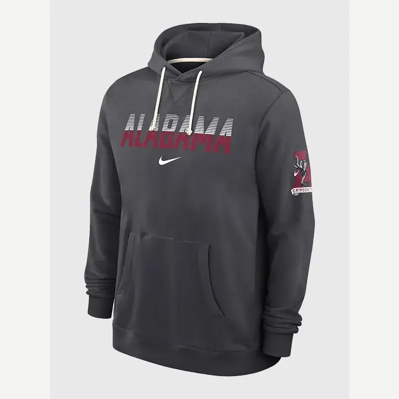 Nike Alabama 2026 Sideline Grey Hoodie For Men & Women