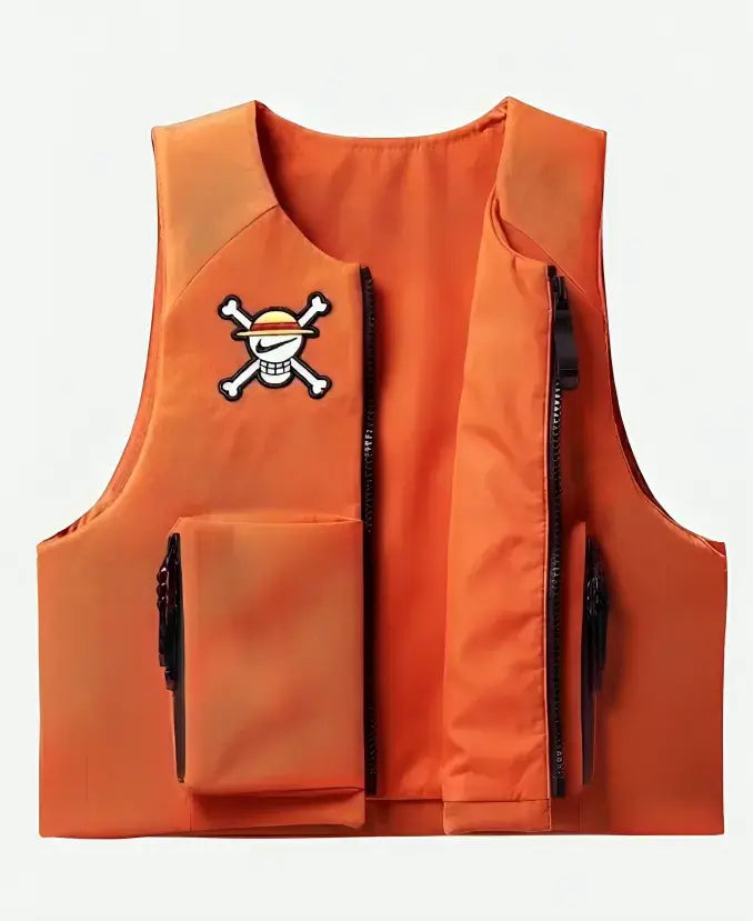 Nike x One Piece Orange Vest For Men & Women