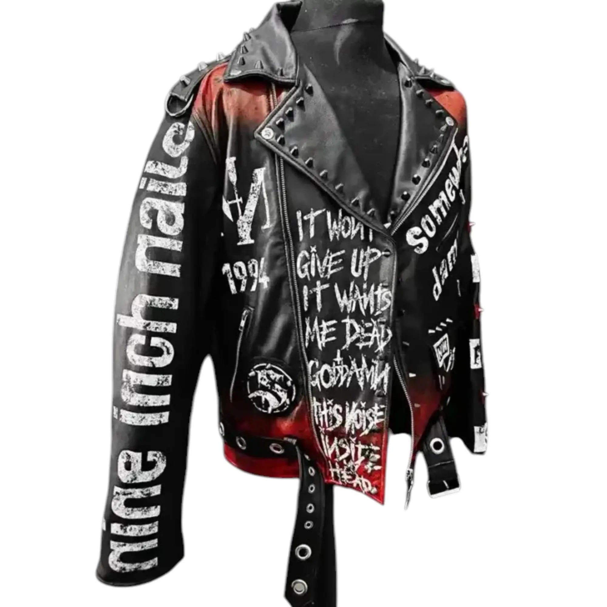  Nine Inch Nails Halloween Biker Jacket