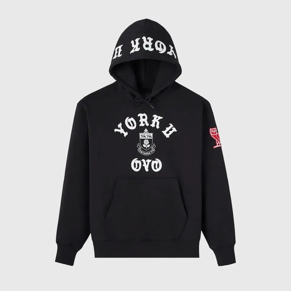OVO York University Black Hoodie