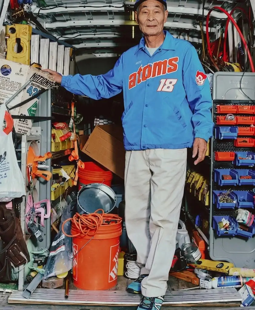 PALACE x EBBETS Atoms 18 Blue Coach Jacket
