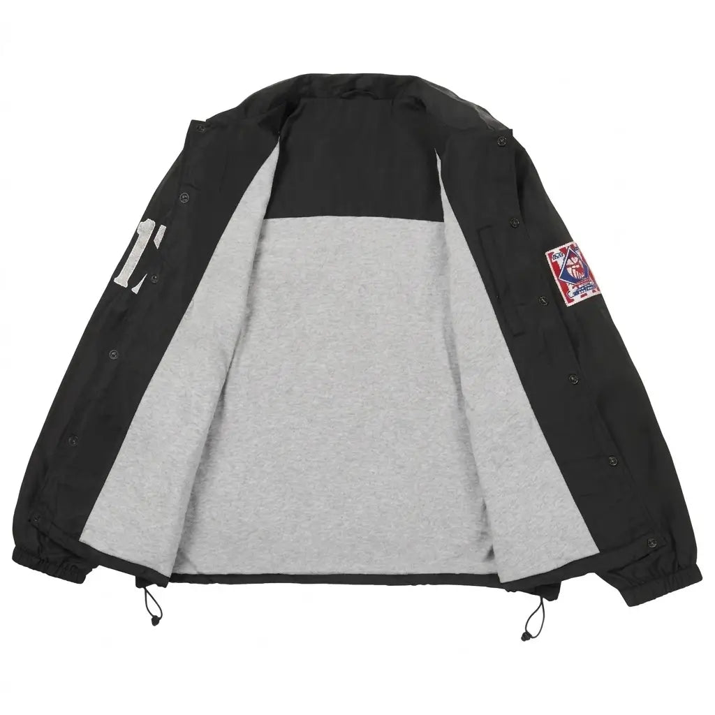 PALACE x Ebbets New York Cubans Coach Black Jacket
