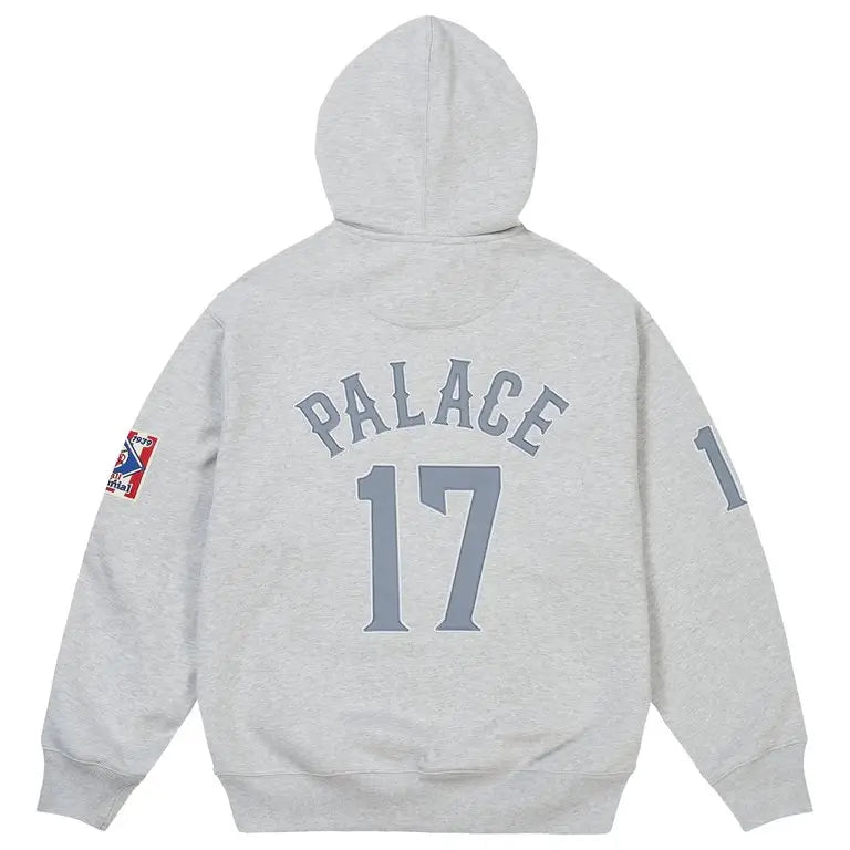 Palace New York Cubans Grey Hoodie