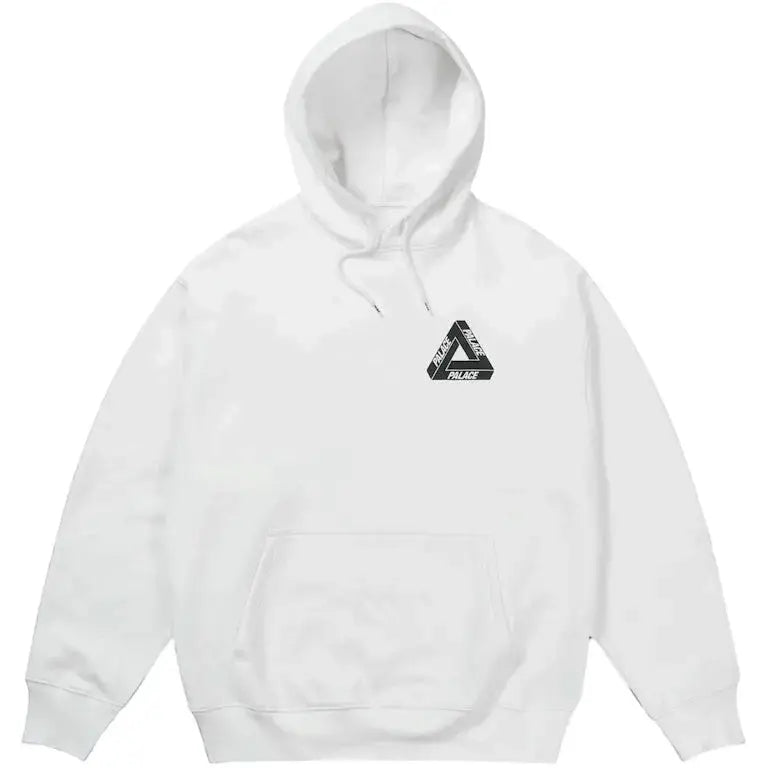 Palace Tri-Vortex White Hoodie  