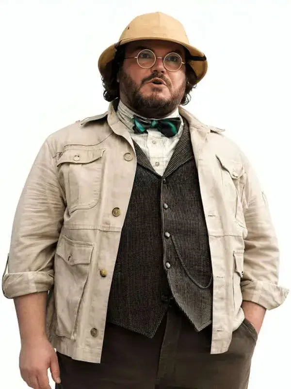 Professor Shelly Jumanji Open World Beige Jacket