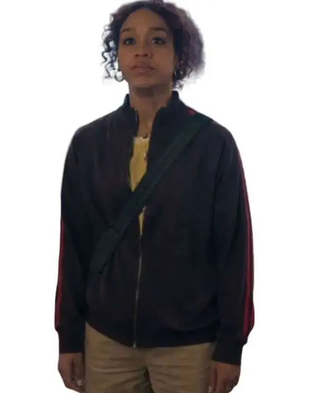 Ride or Die Queenie Brown Track Jacket