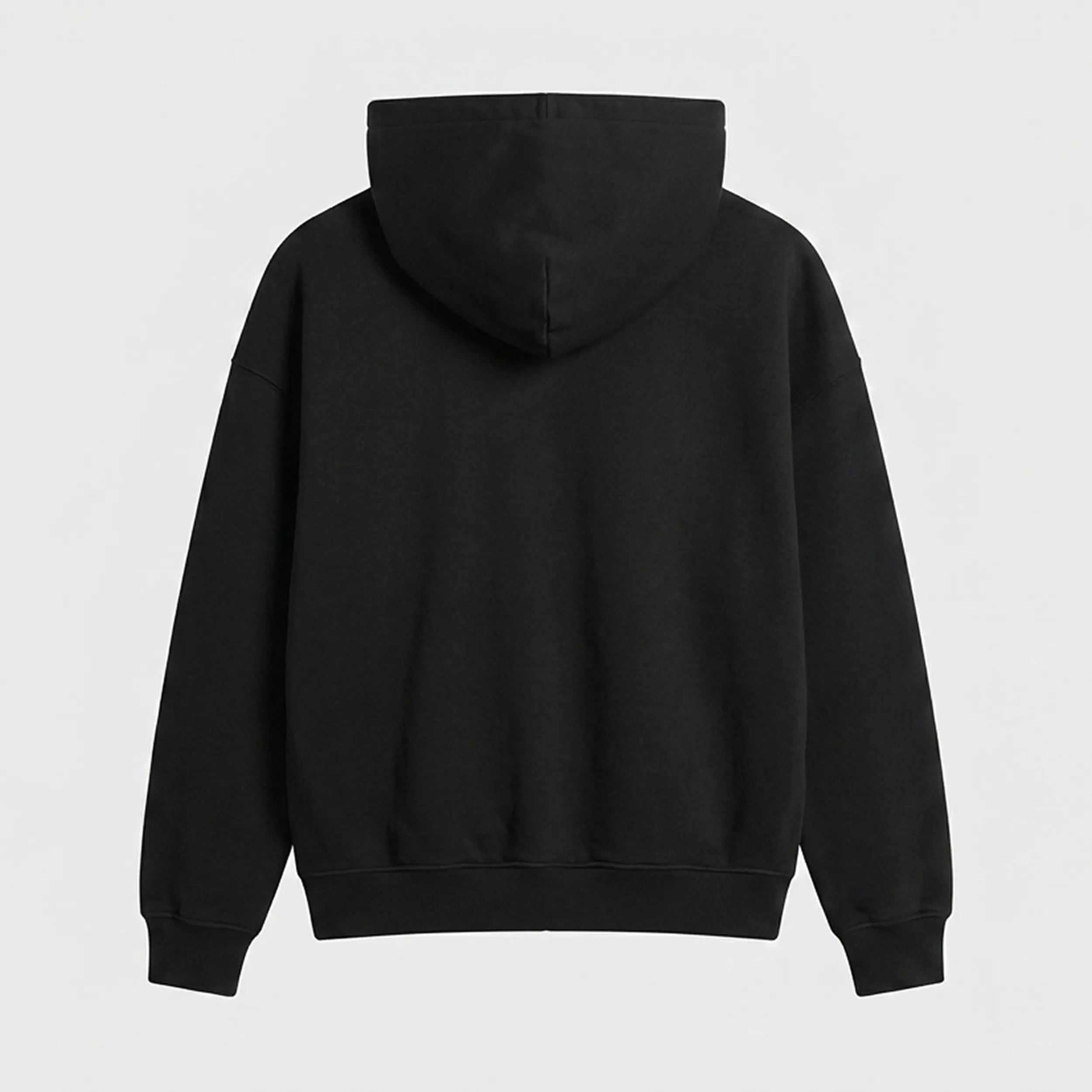 Rihanna Paris Oversized Black Hoodie