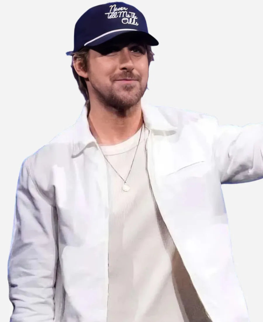 Ryan Gosling D23 Fan Event Star Wars Starfighter Off White Jacket